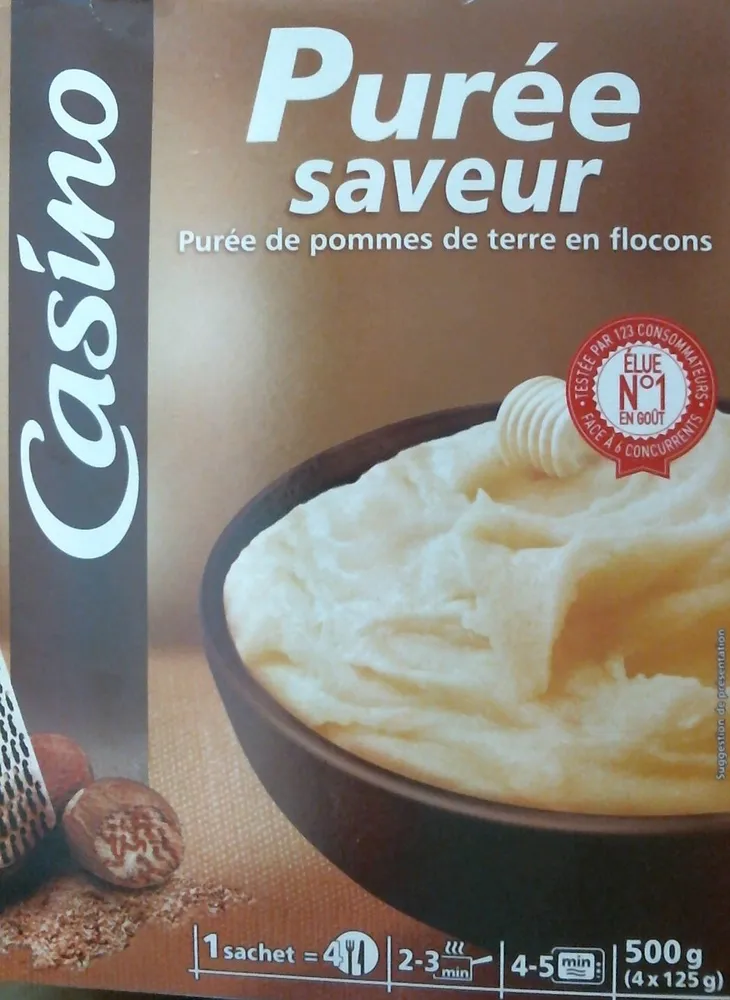 Saveur - Purée de pommes de terre en flocons