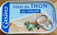 Filets de thon au naturel