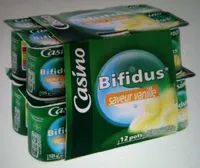 Bifidus* saveur vanille