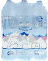 Eau minérale naturelle des Aes MONTCLAR