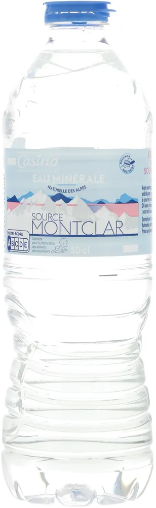 Eau minérale naturelle des Aes MONTCLAR