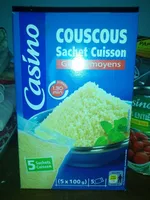 Couscous sachets cuisson