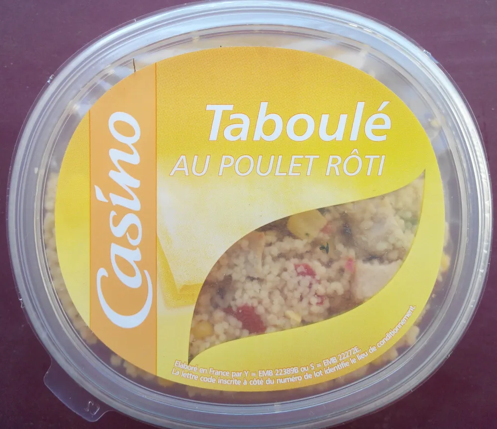 Taboulé au Poulet Rôti