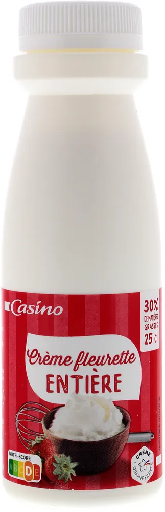 Crème Fleurette Entière