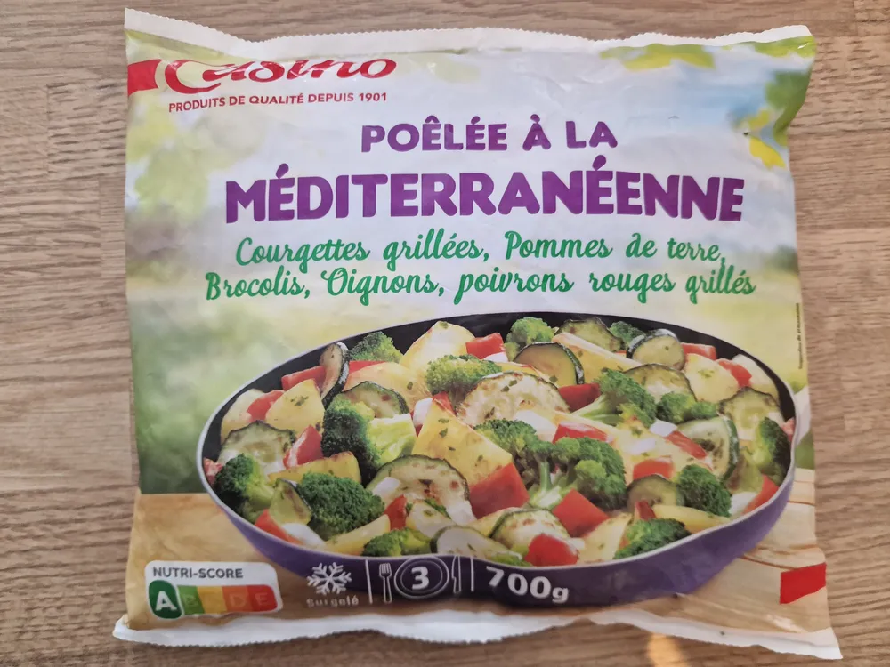 Poêlée légumes & pommes de terre - Méditerranéenne