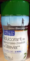 Édulcorant de table à base d'extrait de stévia