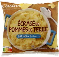 Ecrasé de pommes de terre - Lait entier, Beurre