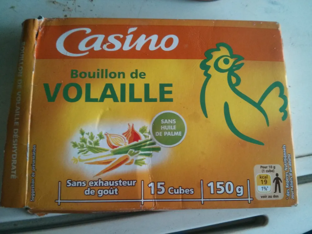 bouillon cube de volaille