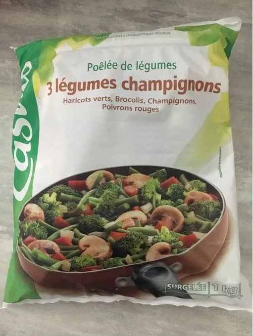 Poêlée de légumes 3 légumes