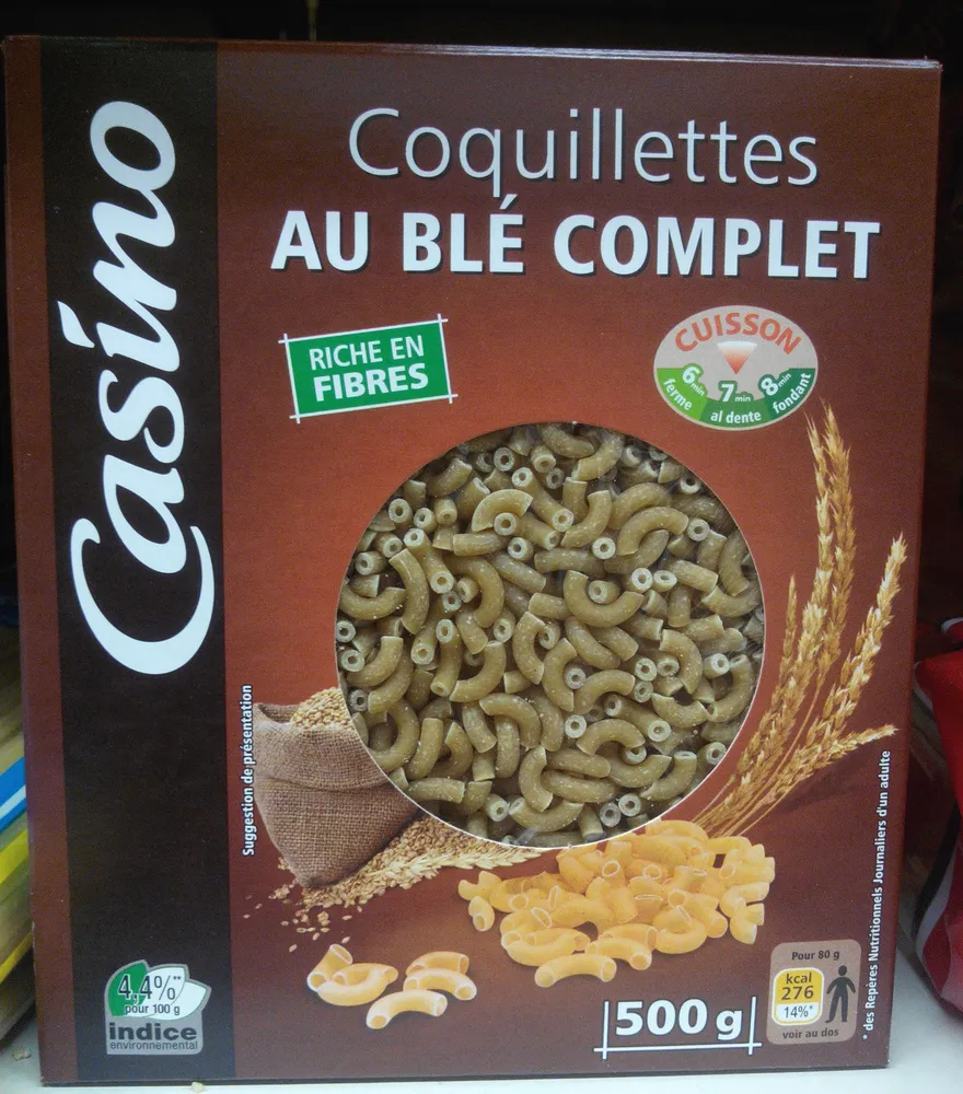 Coquillettes au Blé Complet
