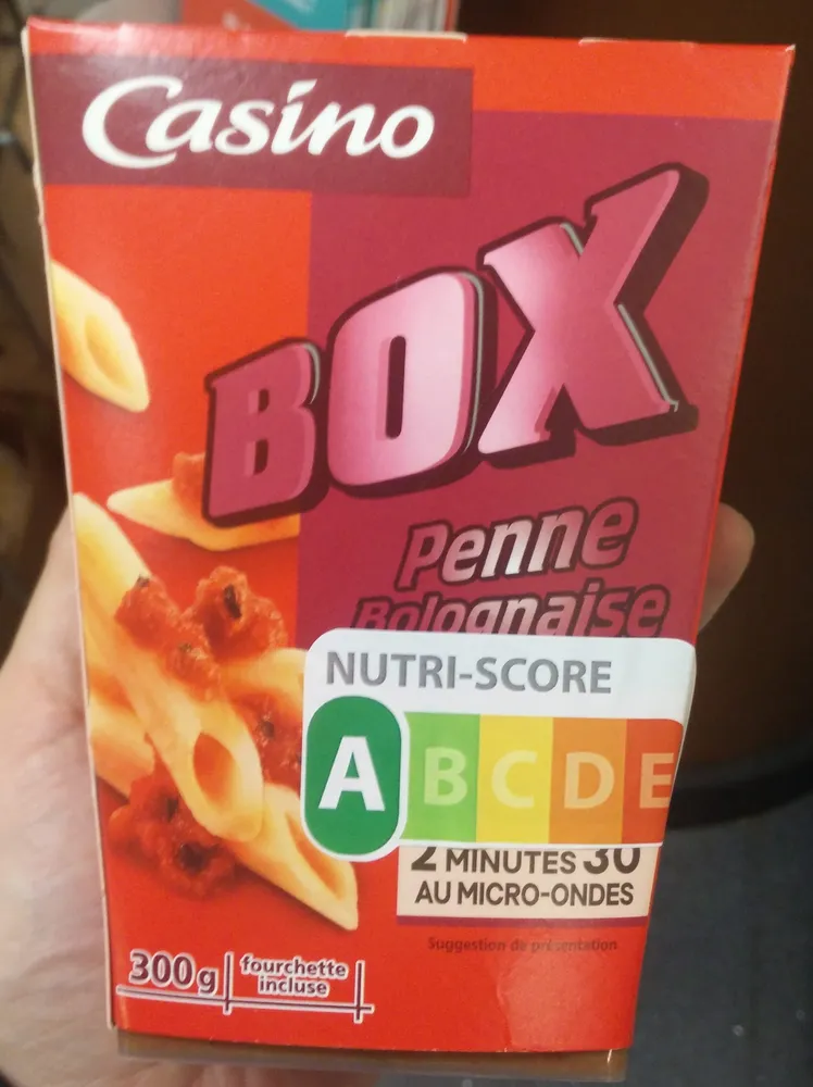 Box Penne Bolognaise