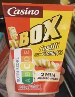 Box fusilli aux 4 fromages