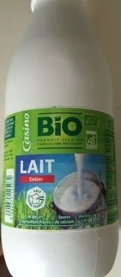 Lait entier Bio