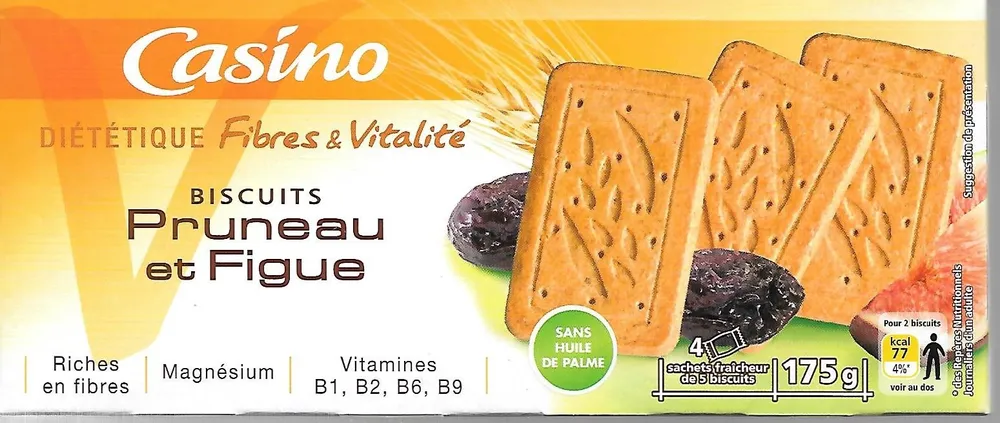 Biscuits Pruneau et Figue