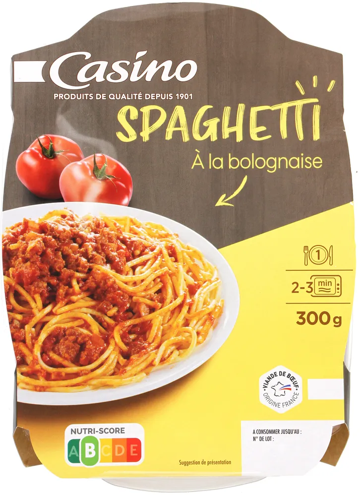 Spaghetti bolognaise