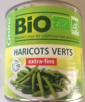 Haricots verts extra fins Issus de l'agriculture biologique