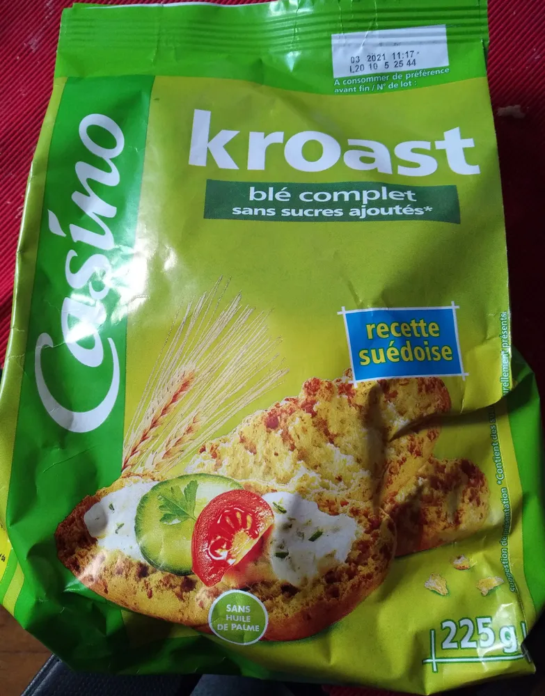 Korast Blé Complet Sans Sucres Ajoutés