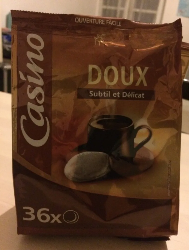 Arabica Doux 36 dosettes souples