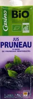 Jus Pruneau à base de pruneaux réhydratés