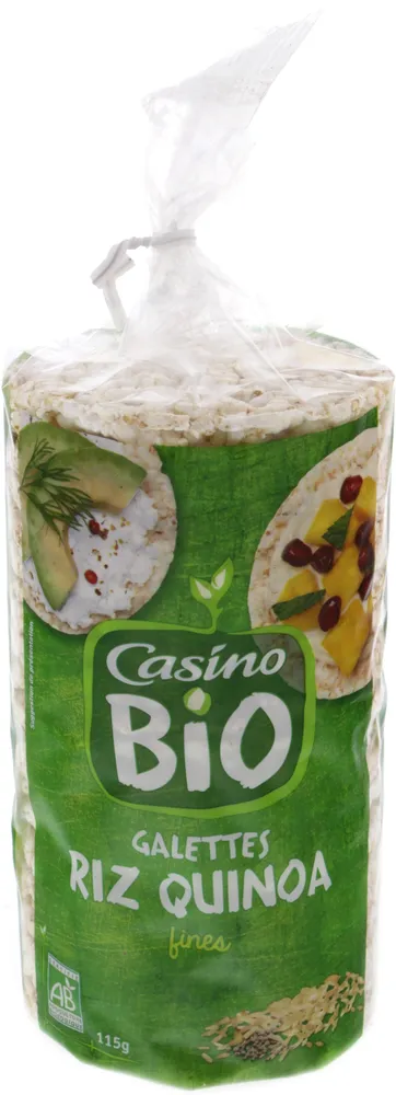 Galettes riz quinoa - fines