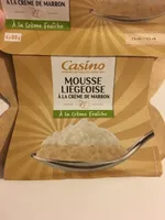 Mousse liégeoise à la crème de marron