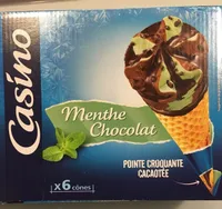 Cônes Menthe Chocolat