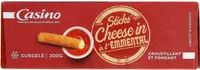 Sticks Cheese in Emmental