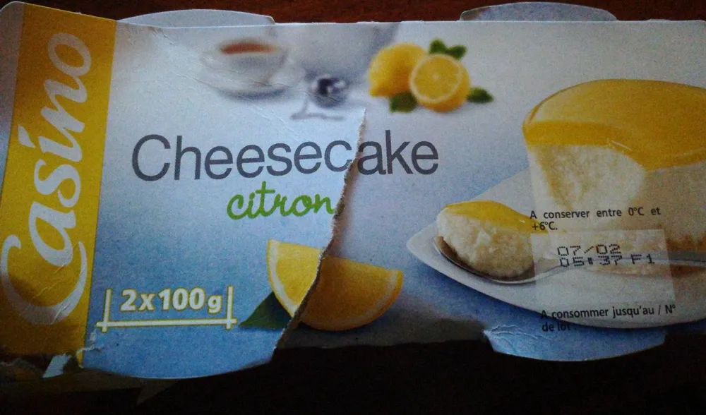 Cheesecake Citron