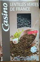 Lentilles vertes de France