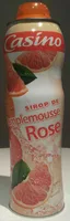Sirop de pamplemousse rose