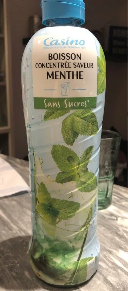 Menthe sans sucres