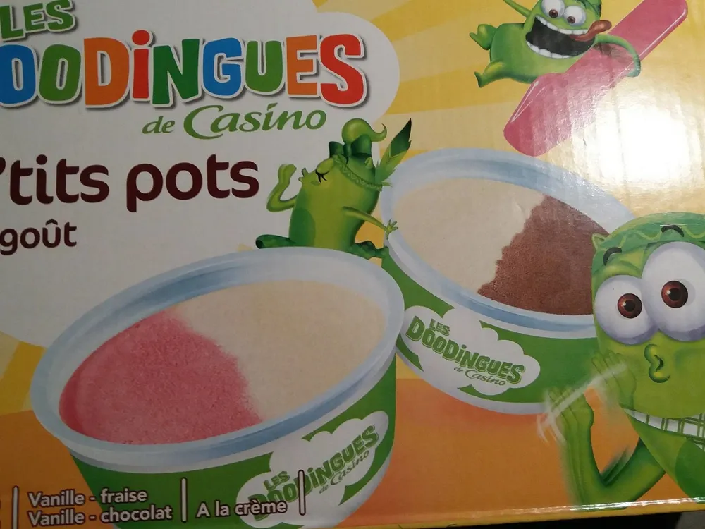 Petits pots bi-goût