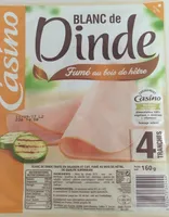 Blanc de Dinde fumé 4 tranches