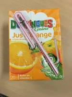 Jus d'orange à base de concentré