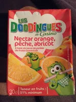 Nectar Orange Pêche Abricot