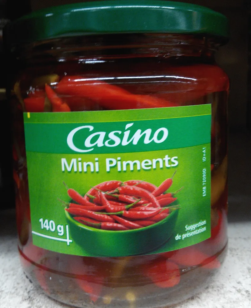Minipiments Rouges
