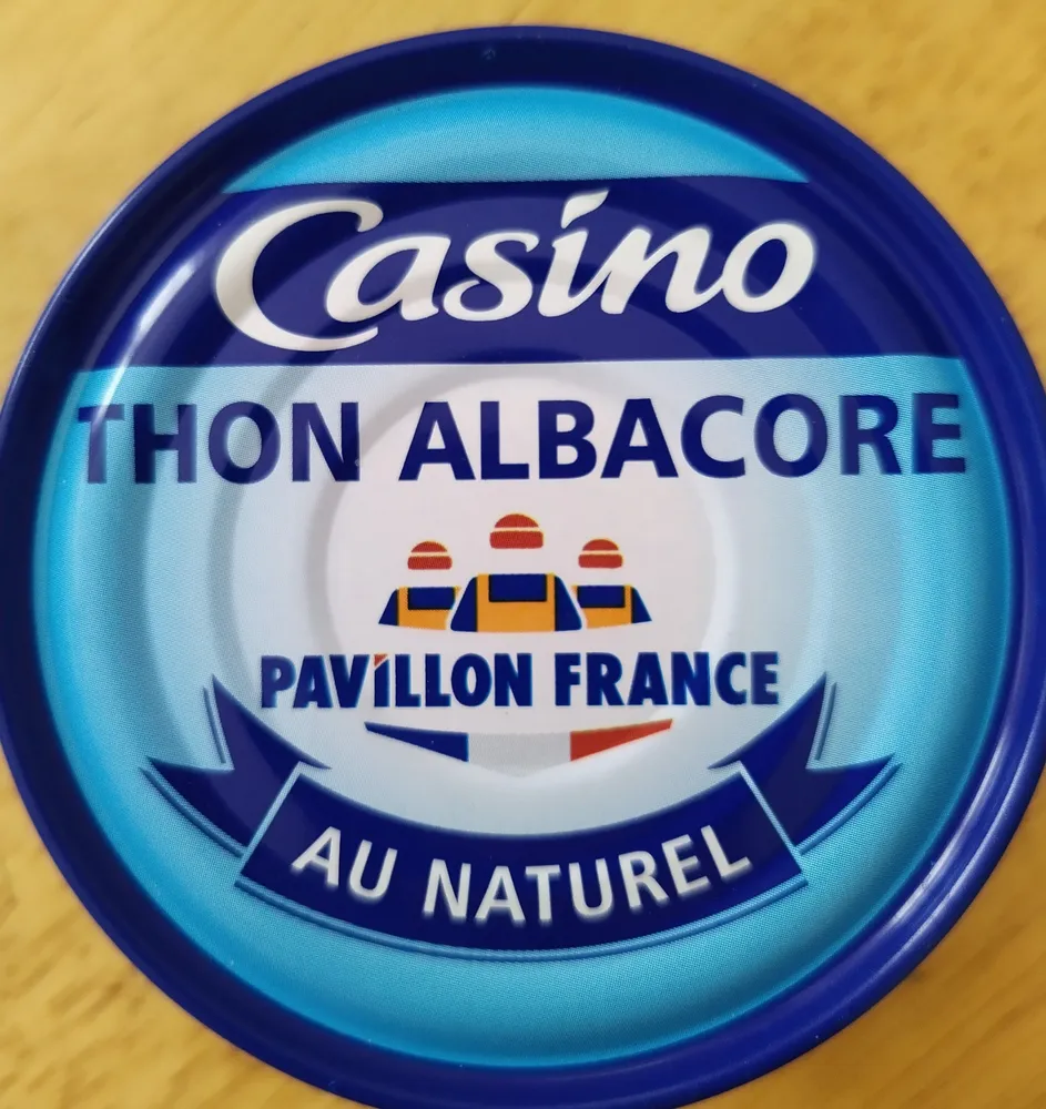 Thon Albacore Pavillon France au naturel
