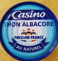 Thon Albacore Pavillon France au naturel