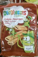 Crêpes fourrées coeur choco