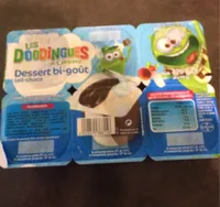 Dessert bi-goût lait-choco