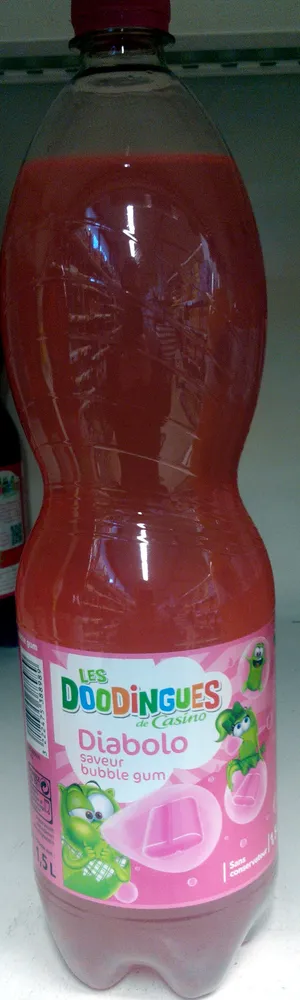 Diabolo saveur bubble gum
