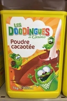 Poudre cacaotée