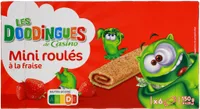 mini roulés Fraise