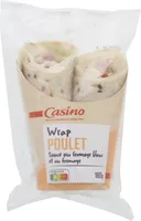Wrap Poulet Sauce au fromage blanc et au fromage