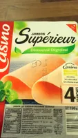 Jambon supérieur découenné dégraissé