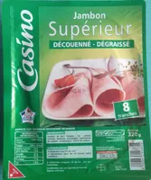 Jambon supérieur découenné dégraissé