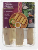 6 Mini nems crevette avec sauce au nuocmâm
