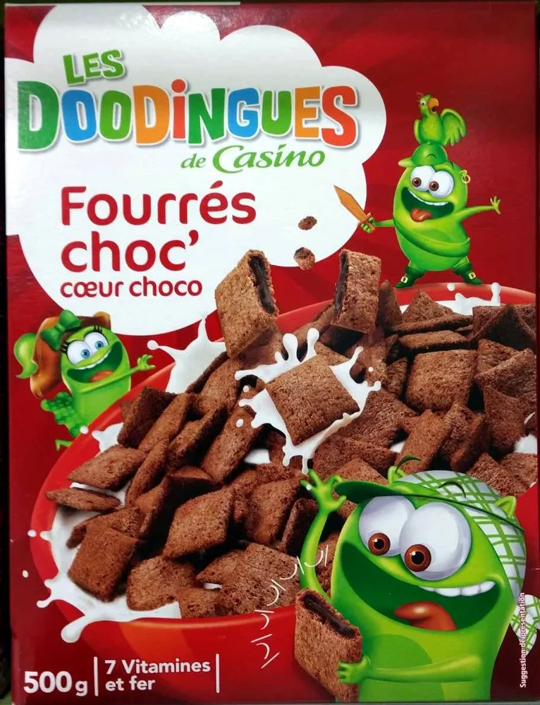 Fourrés choc' cœur choco