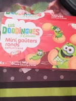Mini gôuters ronds parfum fraise