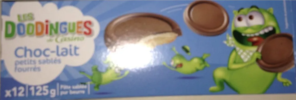 Choc-lait Petits sablés fourrés